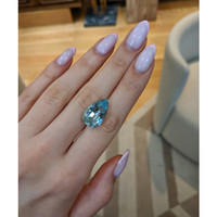 11.70 Ct. Blue Aquamarine from Brazil Life Style