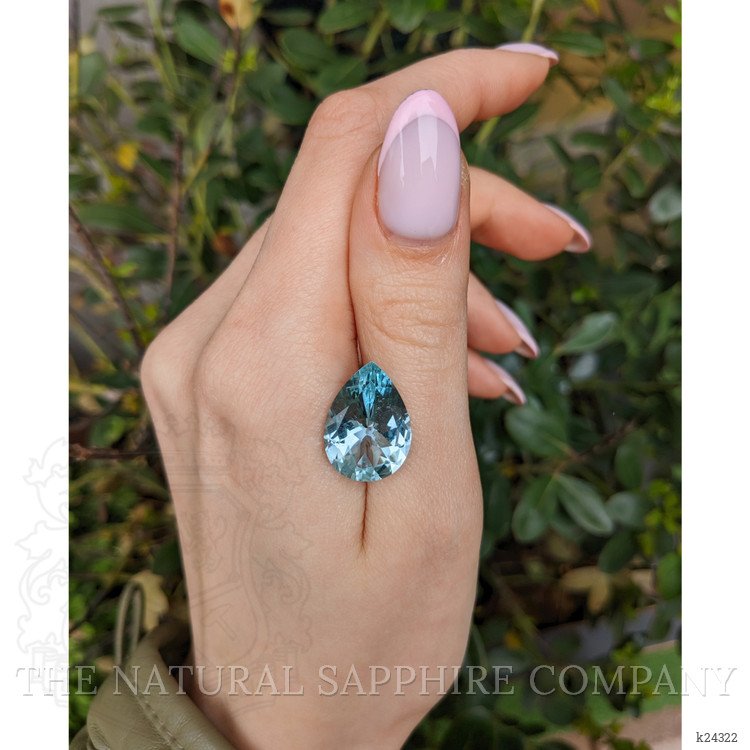 11.38 Ct. Blue Aquamarine from Brazil