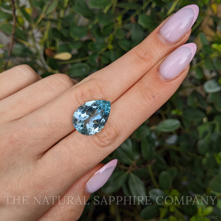 11.38 Ct. Blue Aquamarine from Brazil