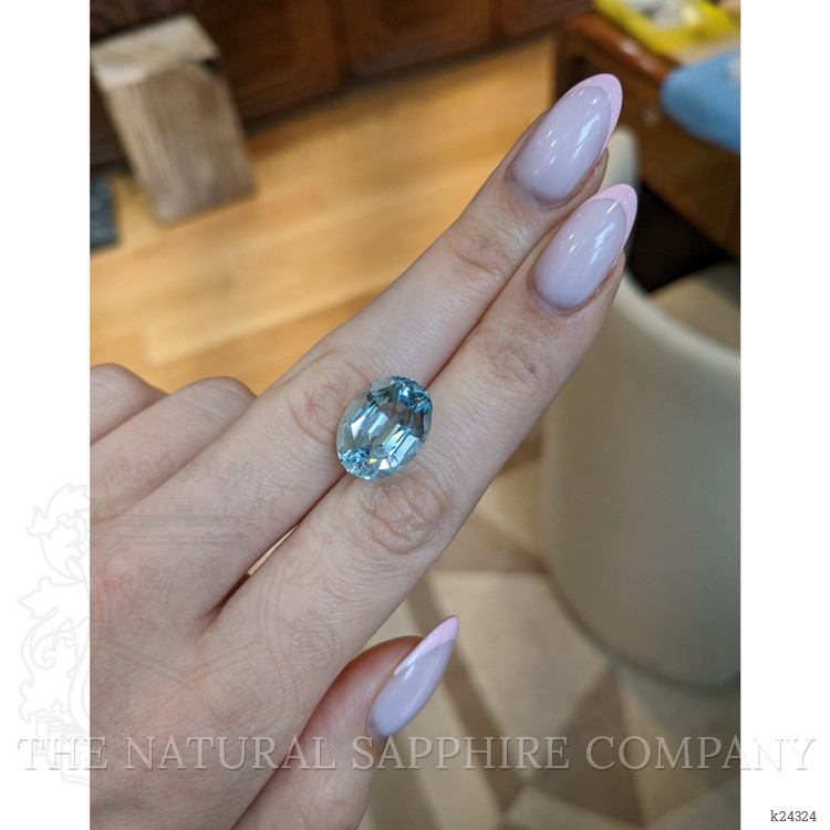 8.91 Ct. Blue Aquamarine from Brazil