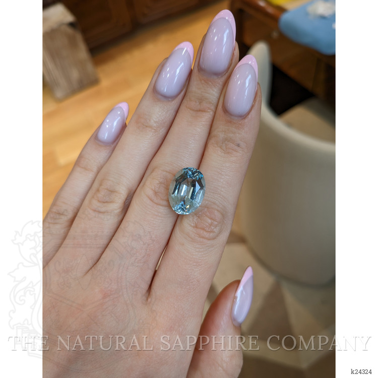 8.91 Ct. Blue Aquamarine from Brazil