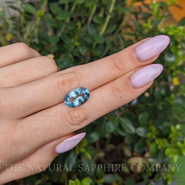 5.61 Ct. Blue Aquamarine from Brazil
