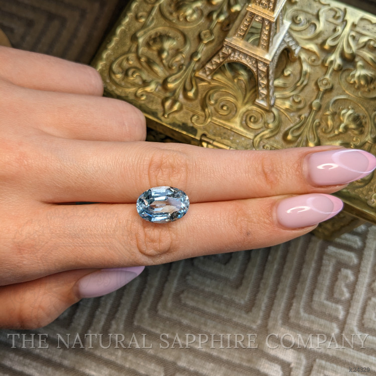 7.74 Ct. Blue Aquamarine from Brazil