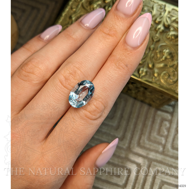 7.74 Ct. Blue Aquamarine from Brazil