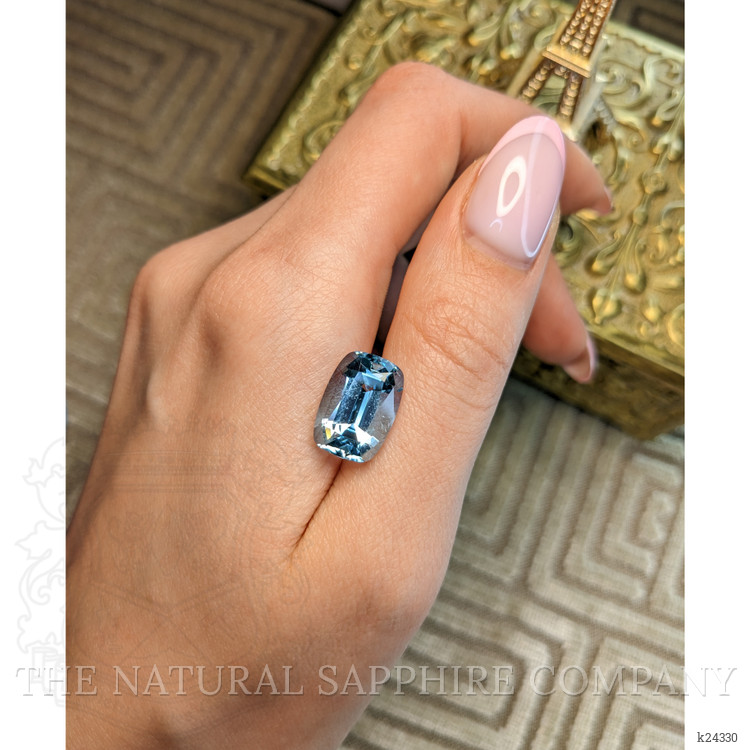 8.10 Ct. Blue Aquamarine from Brazil