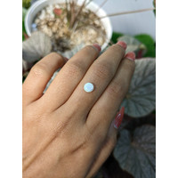 0.64 Ct. Multi Color Cabochon White Opal from Brazil Life Style