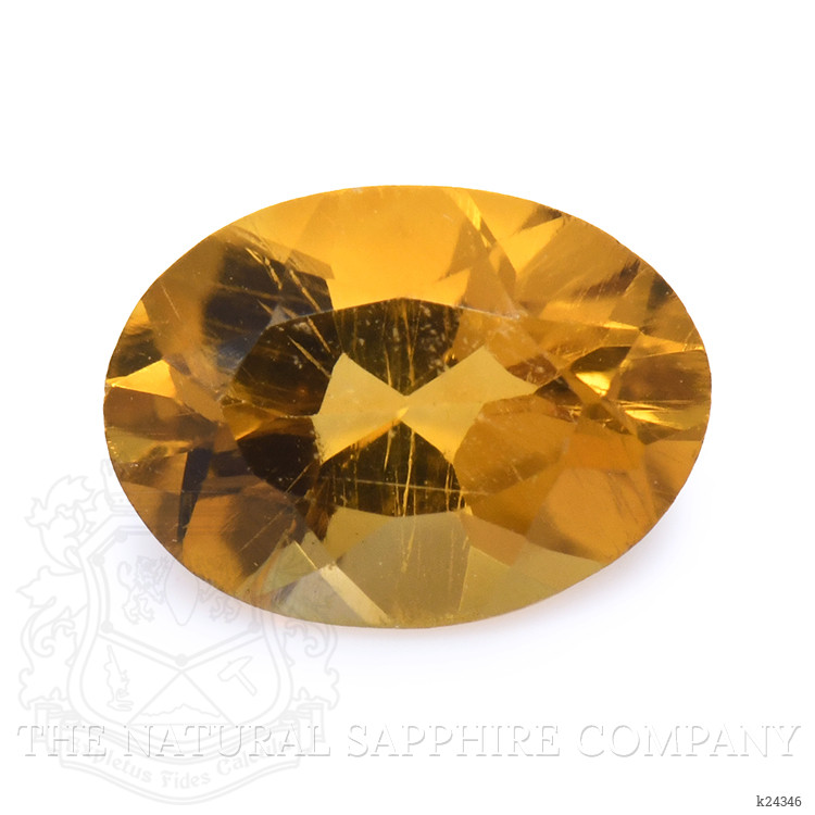 0.70 Ct. Orangish Yellow Madeira Citrine from Brazil