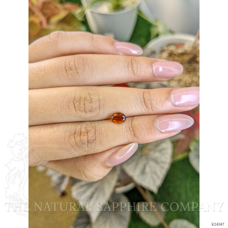 0.69 Ct. Brownish Orange Madeira Citrine from Brazil