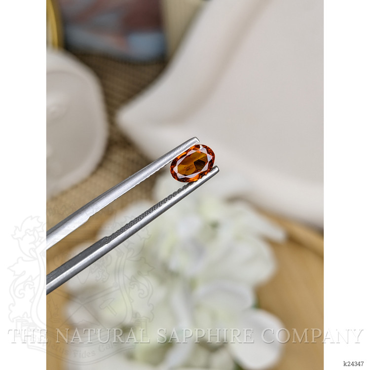 0.69 Ct. Brownish Orange Madeira Citrine from Brazil
