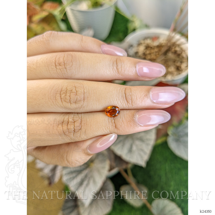 0.88 Ct. Brownish Orange Madeira Citrine from Brazil