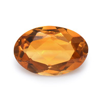 0.40 Ct.Tw. Oval Madeira Citrine