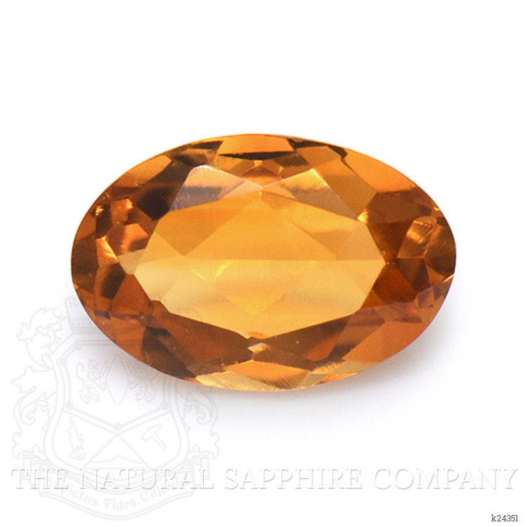 0.40 Ct. Yellowish Orange Madeira Citrine from Brazil