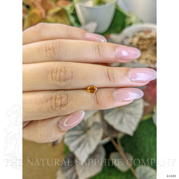 0.40 Ct. Yellowish Orange Madeira Citrine from Brazil