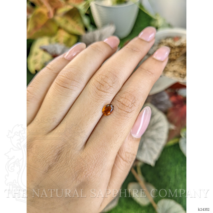 0.72 Ct. Brownish Orange Madeira Citrine from Brazil