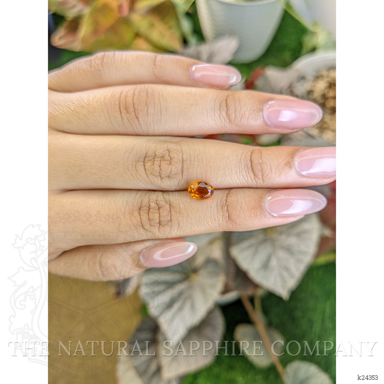 1.03 Ct. Madeira (Reddish Orange) Citrine from Brazil