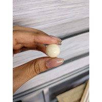 20.84 Ct. Salmon and White Cabochon Coral from Italy Life Style