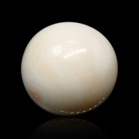 16.65 Ct. Salmon and White Cabochon Coral from Italy Video
