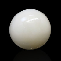 7.23 Ct. Salmon and White Cabochon Coral from Italy Image