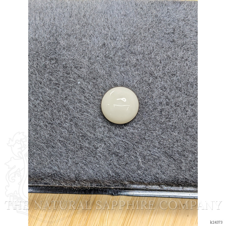 7.23 Ct. Salmon and White Cabochon Coral from Italy
