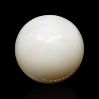 19.91 Ct. Salmon and White Cabochon Coral from Italy Video