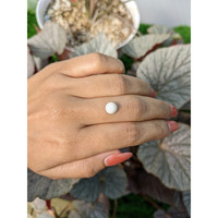 1.52 Ct. Salmon and White Cabochon Coral from Italy Life Style