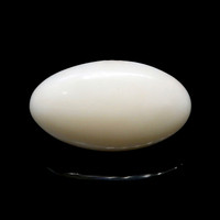 19.80 Ct. Salmon and White Cabochon Coral from Italy Video