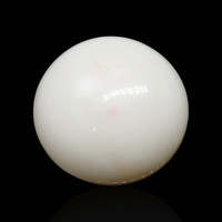 18.70 Ct. Salmon and White Cabochon Coral from Italy Video