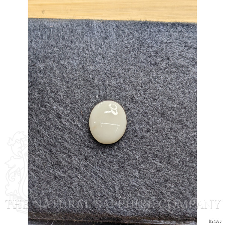 6.06 Ct. Salmon and White Cabochon Coral from Italy