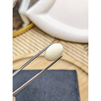 4.28 Ct. Salmon and White Cabochon Coral from Italy Life Style