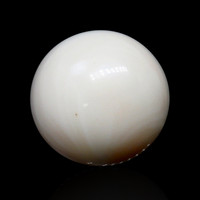 13.08 Ct. Salmon and White Cabochon Coral from Italy Video