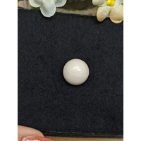 13.08 Ct. Salmon and White Cabochon Coral from Italy Life Style