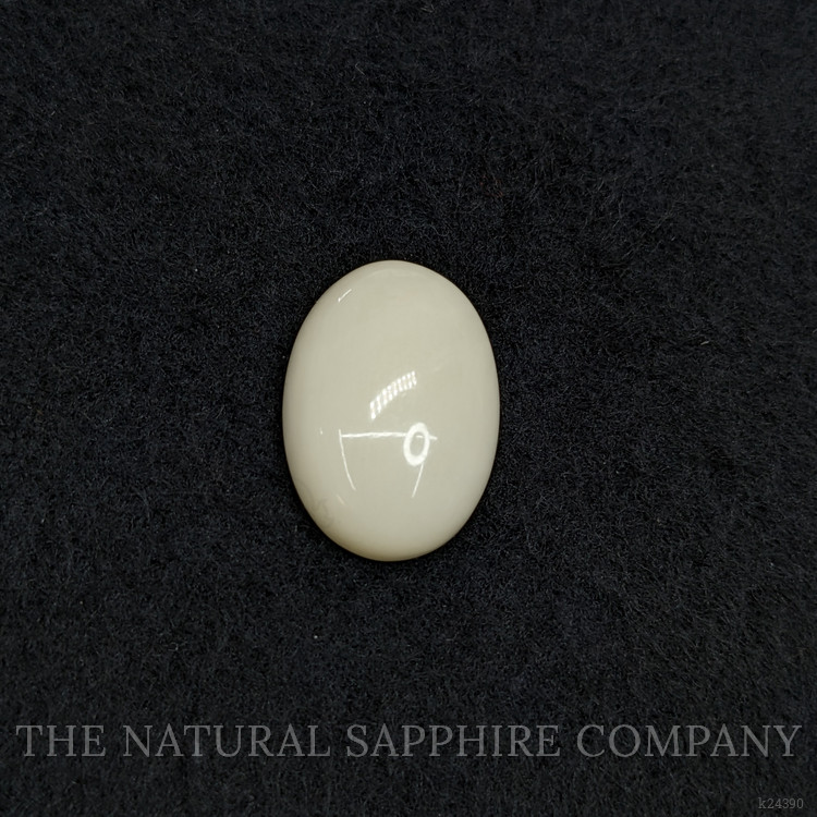 10.76 Ct. Salmon and White Cabochon Coral from Italy