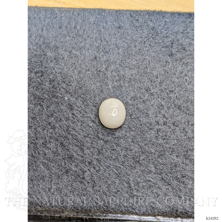 2.74 Ct. Salmon and White Cabochon Coral from Italy