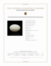 4.69 Ct. Salmon and White Cabochon Coral from Italy Scan Report