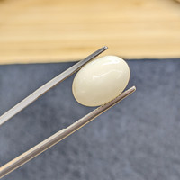 4.69 Ct. Salmon and White Cabochon Coral from Italy Life Style