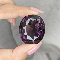 91.70 Ct. Purple Amethyst from Ceylon (Sri Lanka) Life Style