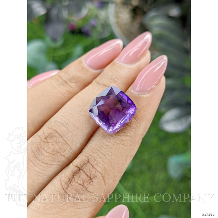 8.52 Ct. Purple Amethyst from Ceylon (Sri Lanka)