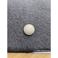 7.17 Ct. Salmon and White Cabochon Coral from Italy Life Style