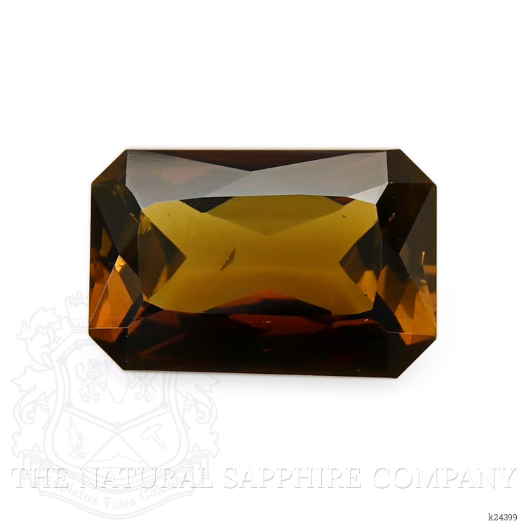 7.30 Ct. Orangish Brown Tourmaline from Ceylon (Sri Lanka)