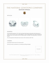 13.29 Ct. Aquamarine from Ceylon (Sri Lanka) Appraisal