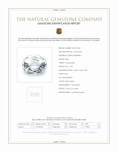 13.29 Ct. Aquamarine from Ceylon (Sri Lanka) Scan Report