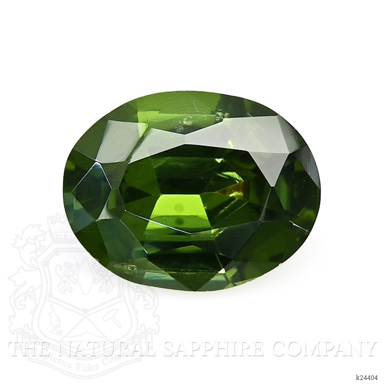 3.24 Ct. Green Zircon from Ceylon (Sri Lanka)