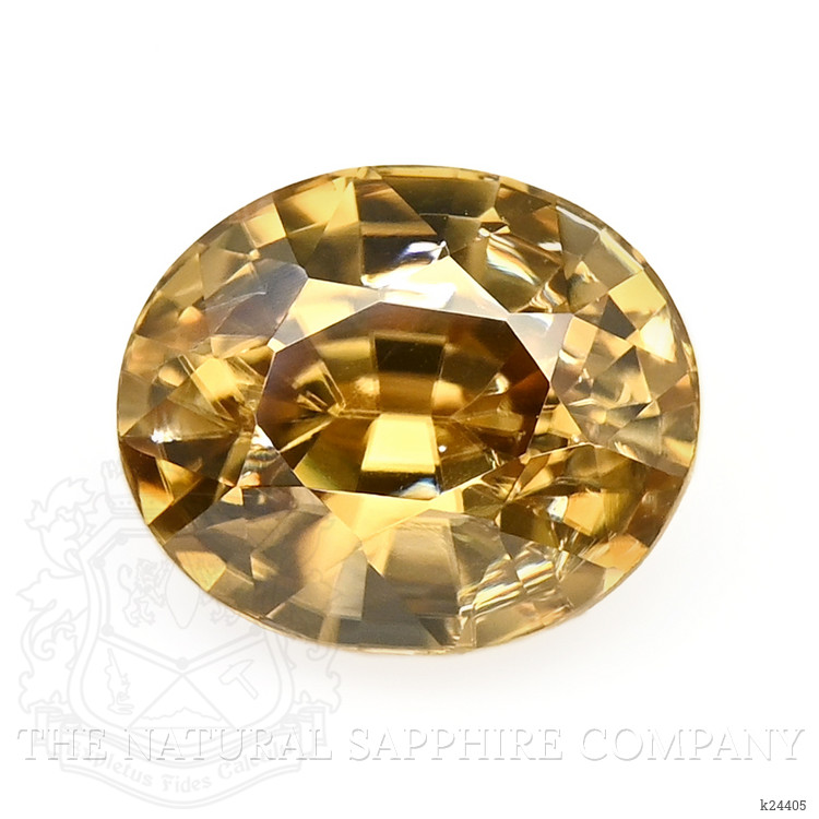 4.27 Ct. Yellowish Brown Zircon from Ceylon (Sri Lanka)