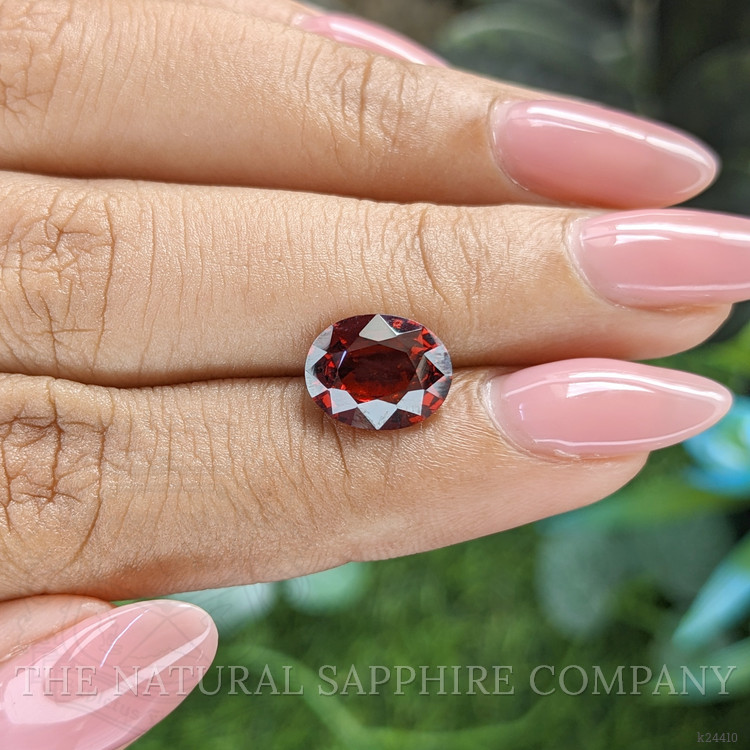 3.16 Ct. Red Hessonite Garnet