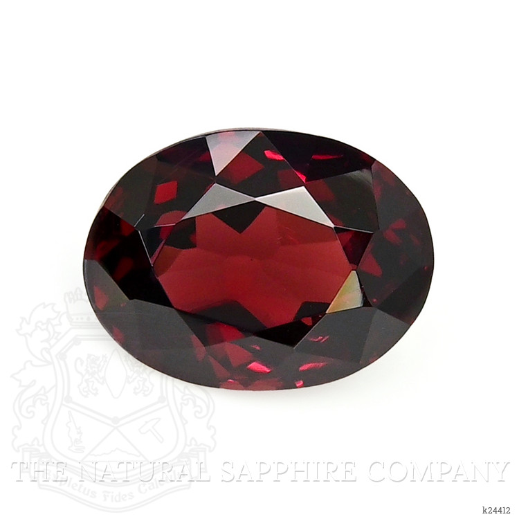 5.20 Ct. Red Rhodolite Garnet from Ceylon (Sri Lanka)