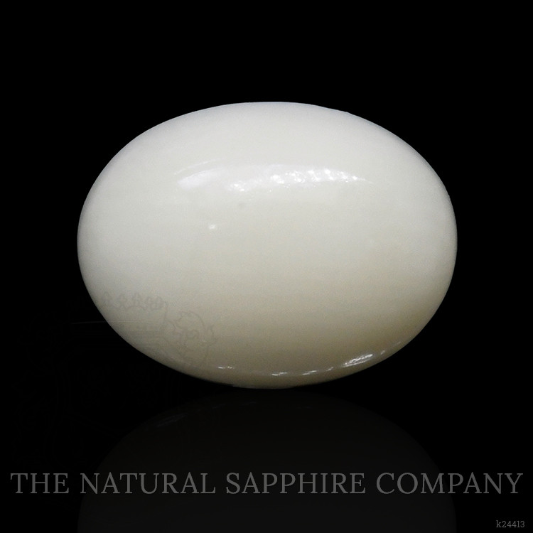 7.64 Ct. Salmon and White Cabochon Coral from Italy