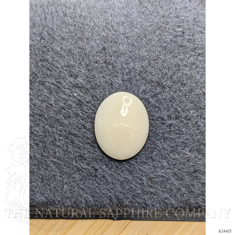 9.99 Ct. Salmon and White Cabochon Coral from Italy