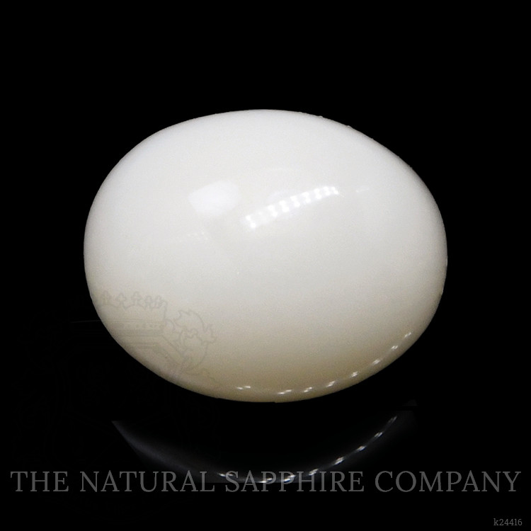 2.21 Ct. Salmon and White Cabochon Coral from Italy