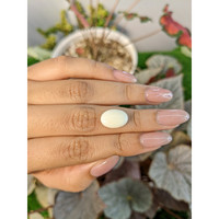 4.11 Ct. Salmon and White Cabochon Coral from Italy Life Style