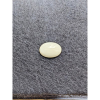4.11 Ct. Salmon and White Cabochon Coral from Italy Life Style